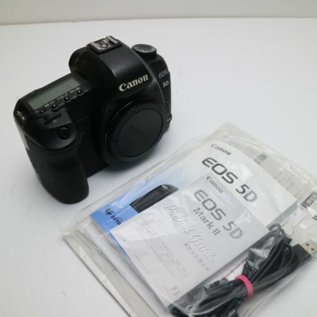 特記事項良品 EOS 5D Mark Ⅱ ブラック ボディ