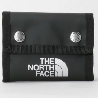 ザノースフェイス(THE NORTH FACE)の【未使用品】 ノースフェイス BCドットワレット ブラック(折り財布)