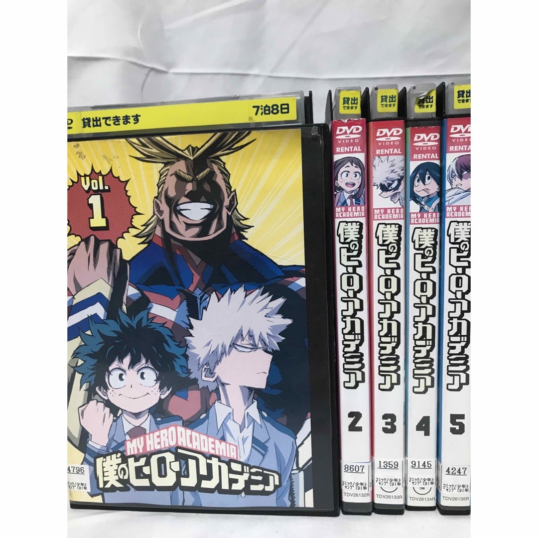 アニメ『僕のヒーローアカデミア 1期〜3期』DVD 全21巻セット　全巻セット