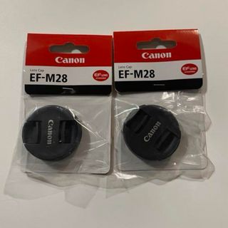 新品　キヤノン Canon EF-M28 [レンズキャップ] 2コセット(その他)