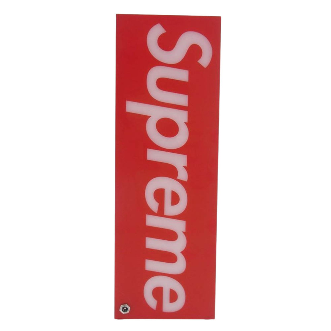 Supreme シュプリーム 照明 23AW  Box Logo Lamp ボックスロゴ ランプ レッド系【極上美品】その他