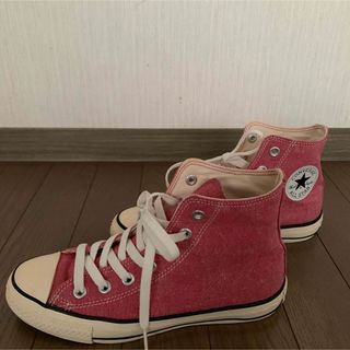 オールスター(ALL STAR（CONVERSE）)のコンバース　converse ハイカット　ピンク(スニーカー)