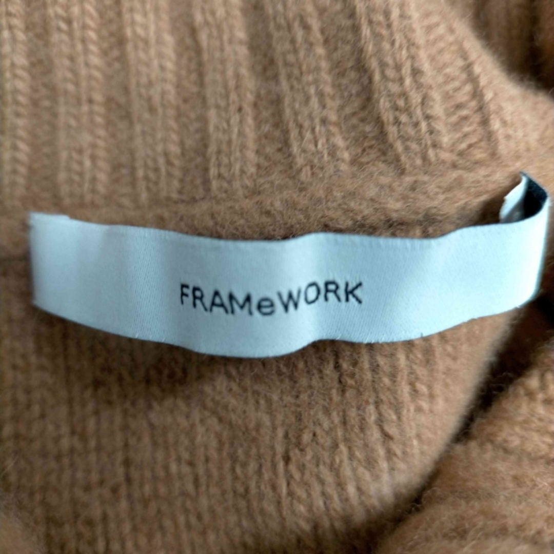 FRAMeWORK(フレームワーク)のFRAMeWORK(フレームワーク) カシミア混 タートルネック ニット レディースのトップス(ニット/セーター)の商品写真