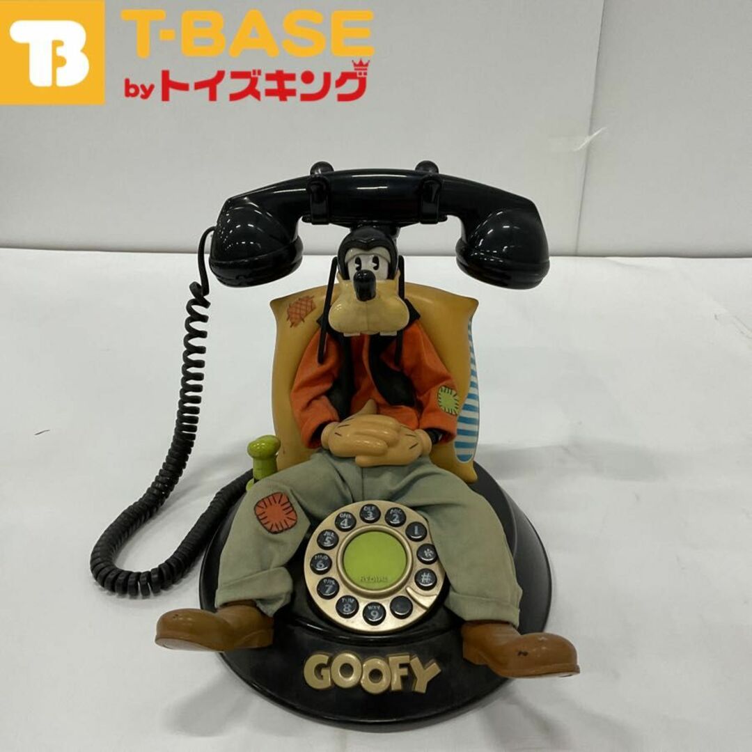 00〜1800TELEMANIA テレマニア Disney ディズニー GOOFY グーフィー トーキングテレフォン 黒電話