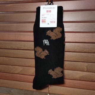 ユニクロ(UNIQLO)のヒートテックデオドラントソックス リス柄　27～29CM(ソックス)