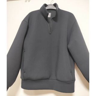 ユニクロ(UNIQLO)のウルトラストレッチドライスウェットハーフジッププルオーバー　ユニクロ(スウェット)