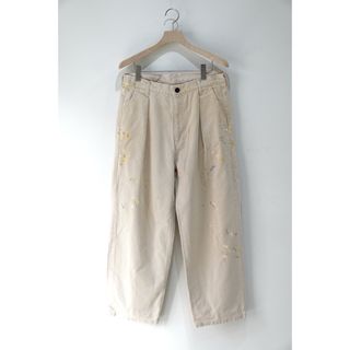 コモリ(COMOLI)のANCELLM / PAINT CHINO TROUSERS(チノパン)