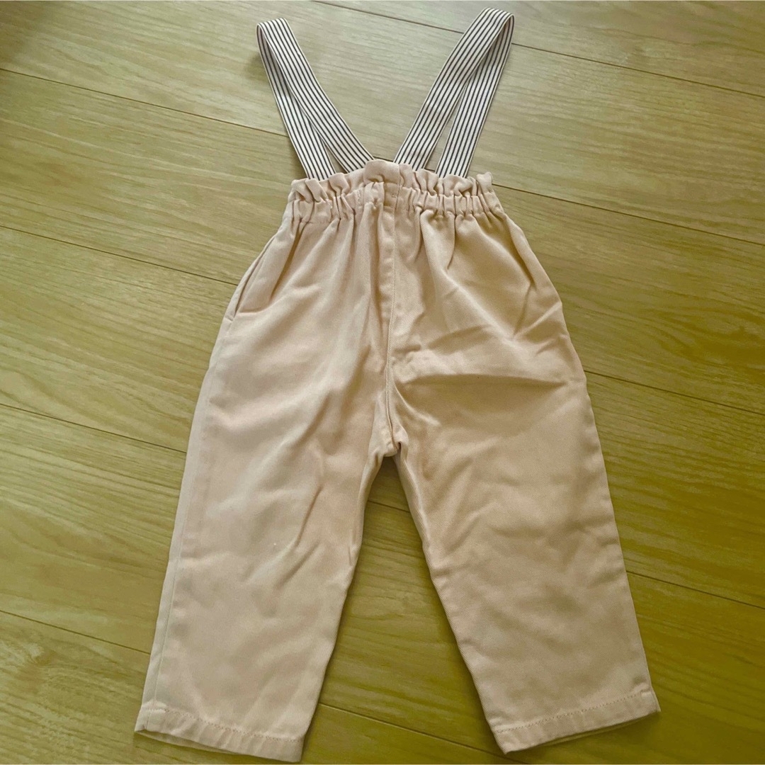 ZARA KIDS(ザラキッズ)のZARA  サスペンダーパンツ　オーバーオール キッズ/ベビー/マタニティのベビー服(~85cm)(パンツ)の商品写真