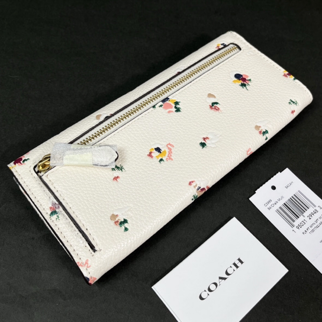 COACH コーチ ウイン ペイント フローラル 長財布 C5999 花柄