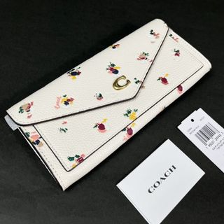 COACH コーチ ウイン ペイント フローラル 長財布 C5999 花柄