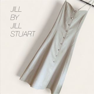 ジルバイジルスチュアート(JILL by JILLSTUART)のジルバイジルスチュアートジャンスカ ミディワンピース 大人可愛い 春夏(ロングワンピース/マキシワンピース)