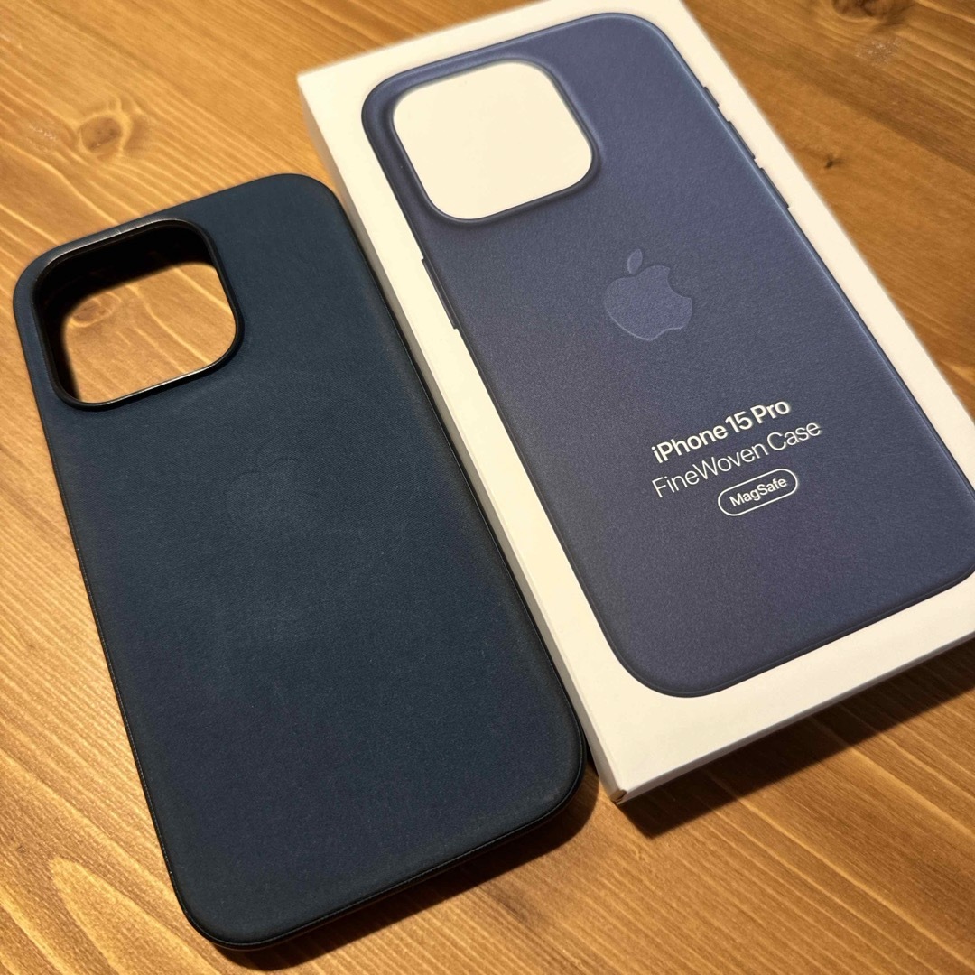 iPhone(アイフォーン)のiPhone 15 Pro  FineWoven Case ファインウーブン スマホ/家電/カメラのスマホアクセサリー(iPhoneケース)の商品写真