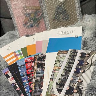 アラシ(嵐)の嵐 ARASHI FC会報84〜101 オーナメント まとめ売り(アイドルグッズ)