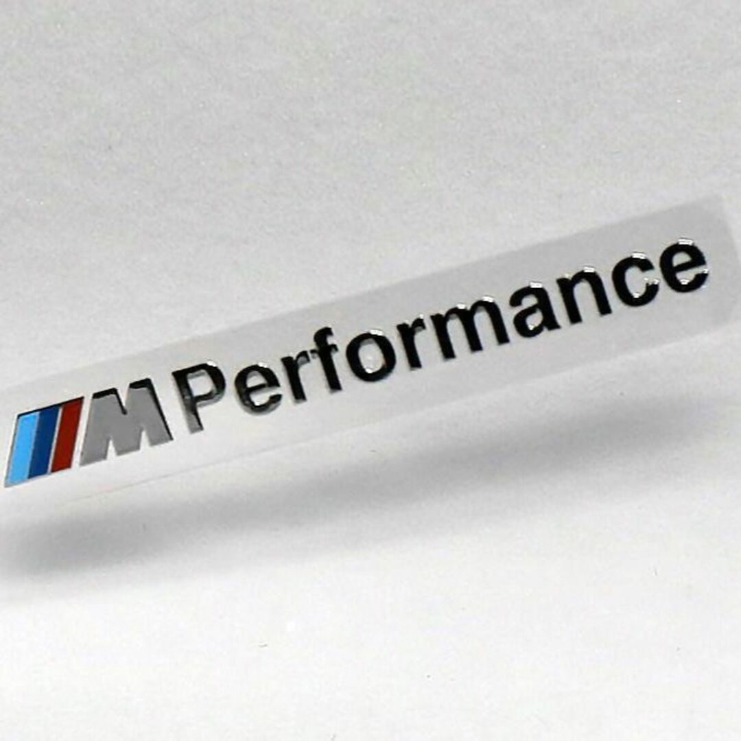 BMW(ビーエムダブリュー)のBMW/ M Sports パフォーマンス 金属製 カッティングステッカー 自動車/バイクの自動車(車内アクセサリ)の商品写真