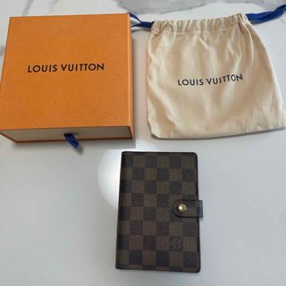 ルイヴィトン(LOUIS VUITTON)のルイヴィトン　手帳　ダミエ　美品　箱付き(手帳)