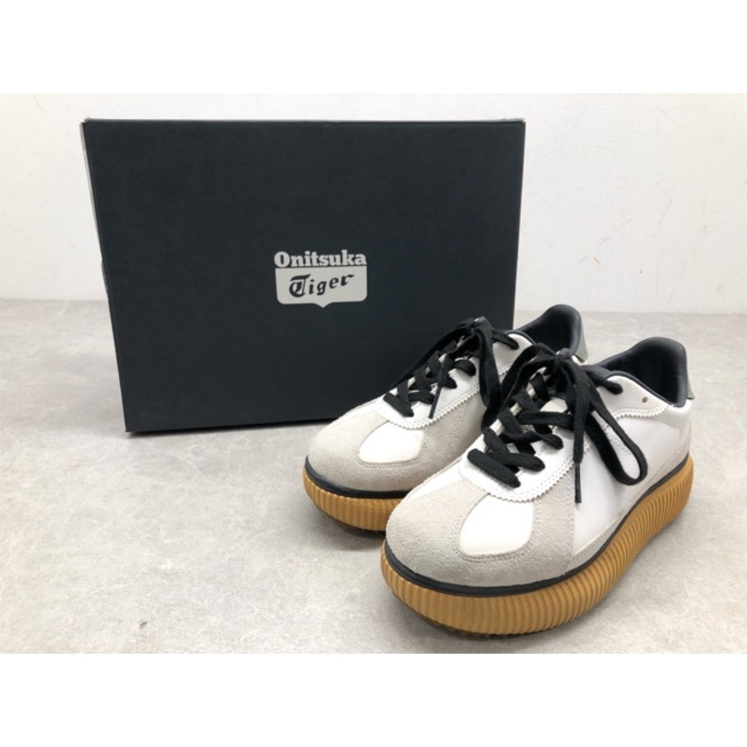 Onitsuka Tiger(オニツカタイガー)のOnitsuka Tiger(オニツカタイガー) 1183B874-103 DELECITY デレシティ スニーカー レディース サイズ 23.0cm ホワイト 【C0708-007】 レディースの靴/シューズ(スニーカー)の商品写真