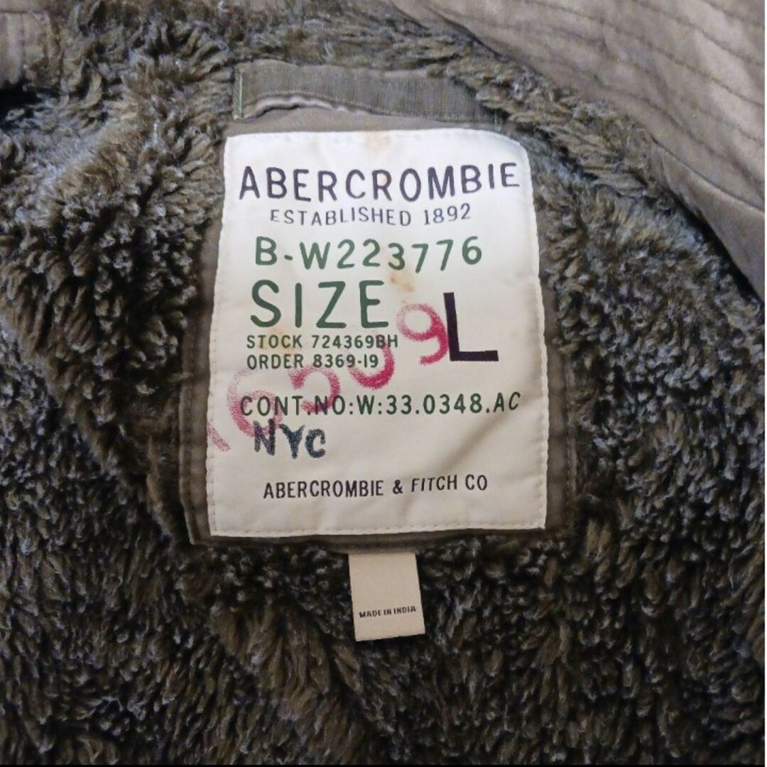 Abercrombie&Fitch(アバクロンビーアンドフィッチ)のアバクロ　ジャケット メンズのジャケット/アウター(ミリタリージャケット)の商品写真