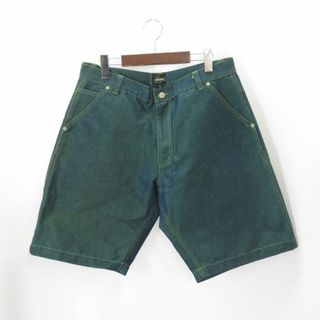 ナイトロウ（ナイトレイド）(nitrow(nitraid))のNITROW GREEN DENIM SHORTS(ショートパンツ)