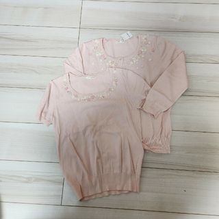 L'EST ROSE - レストローズ　アンサンブルニット　新品