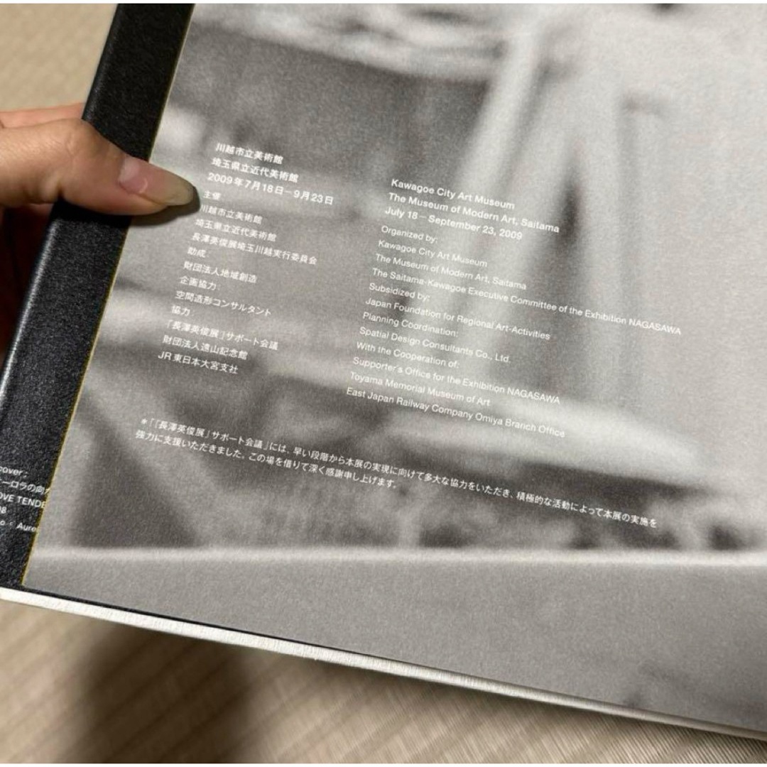 図録「長澤英俊｜オーロラの向かう所」 エンタメ/ホビーの本(アート/エンタメ)の商品写真