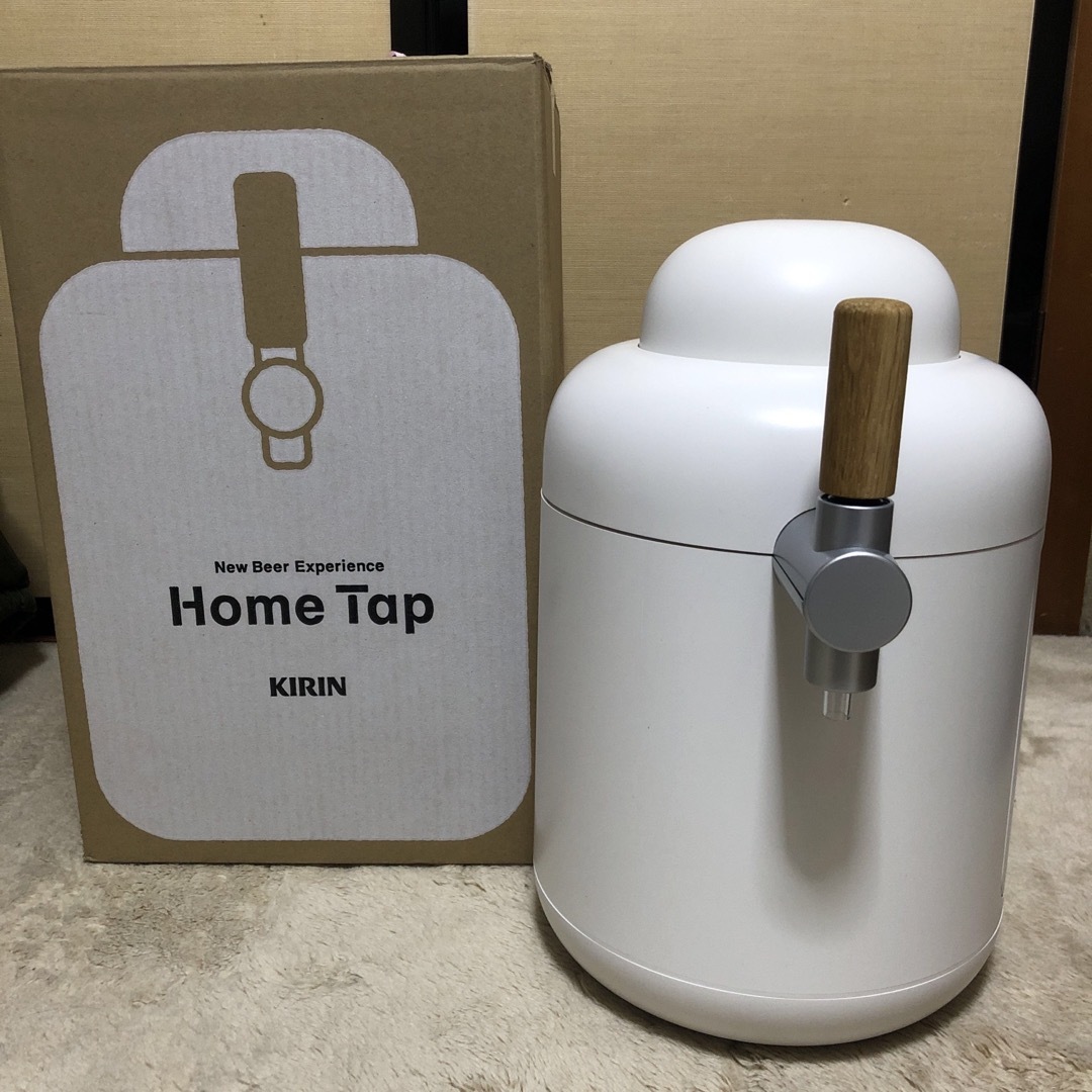 キリン(キリン)のキリン　home tap ホームタップ　本体　ビールサーバー 食品/飲料/酒の食品/飲料/酒 その他(その他)の商品写真