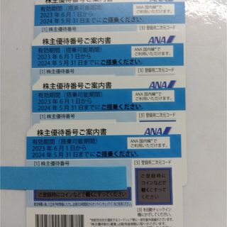 エーエヌエー(ゼンニッポンクウユ)(ANA(全日本空輸))のANA 株主優待(航空券)