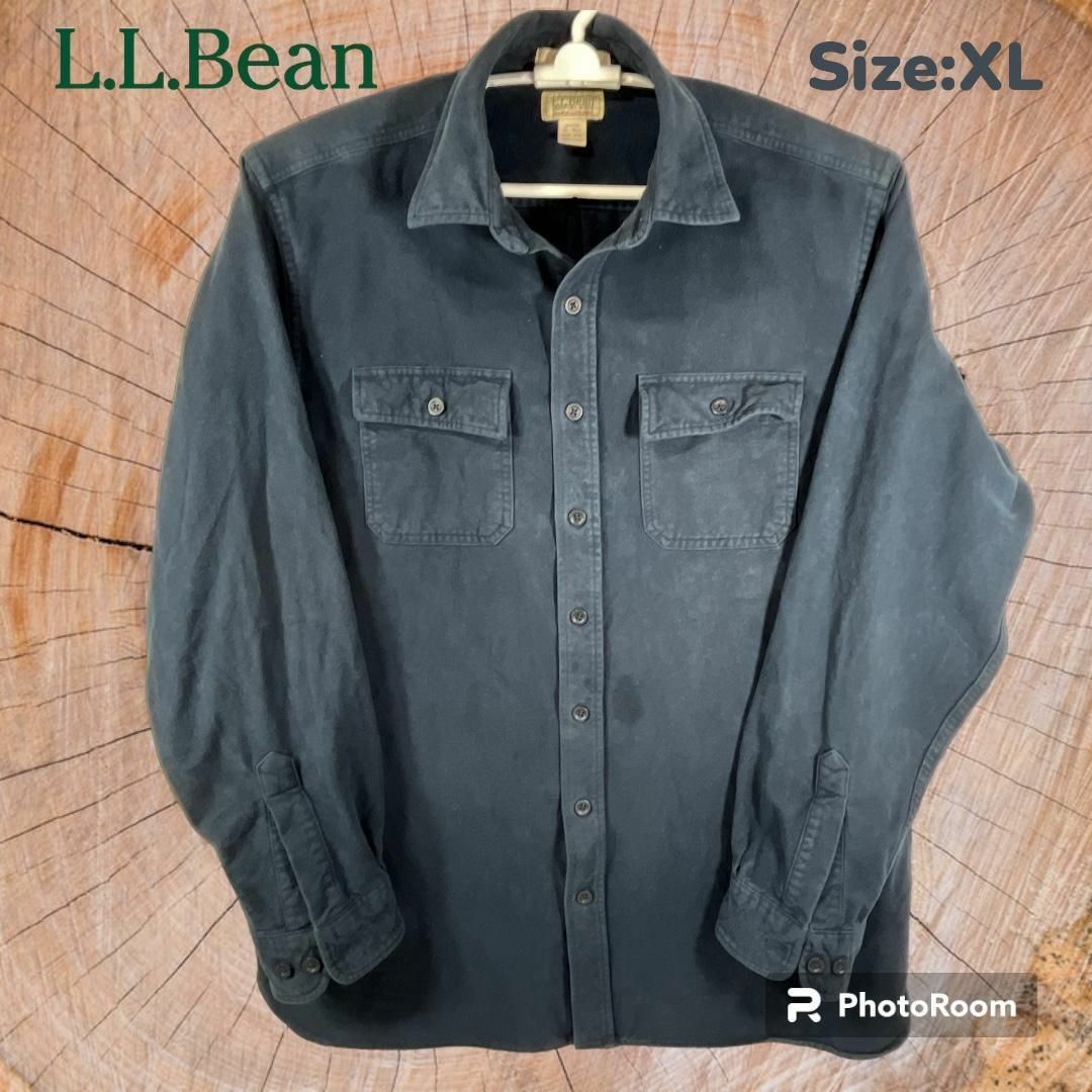 L.L.Bean(エルエルビーン)の希少!!  ヴィンテージ LLBean 肉厚ネルシャツ メンズのトップス(シャツ)の商品写真