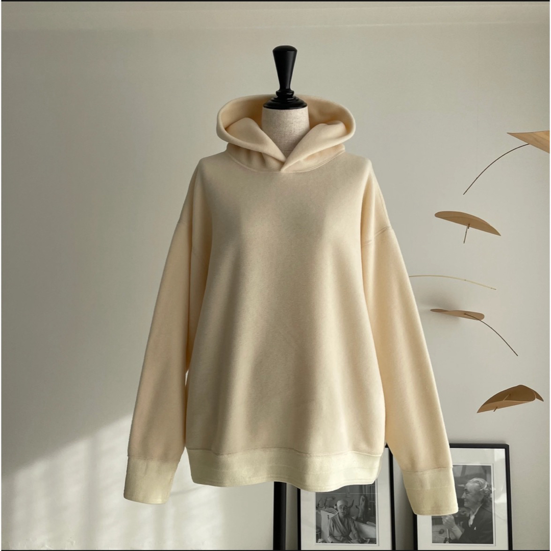 レディースITALY MICRO FLEECE FOODIE /MILK サイズ①