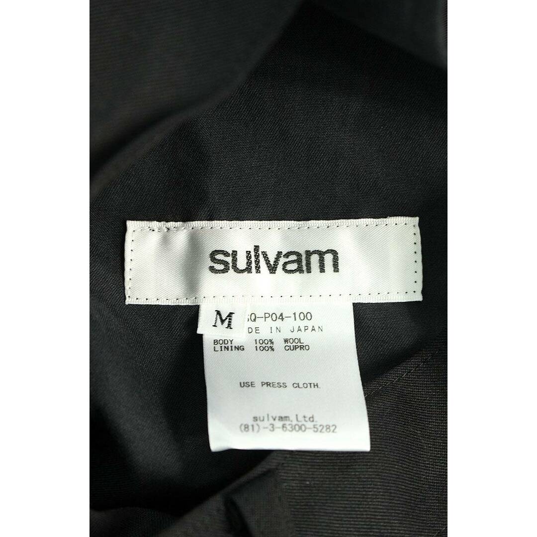 sulvam(サルバム)のサルバム  22AW  SQ-P04-100 ウールサルエルロングパンツ メンズ M メンズのパンツ(サルエルパンツ)の商品写真