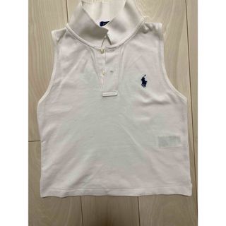 POLO RALPH LAUREN - 【POLO RALPH LAUREN】ノースリーブポロシャツ　白