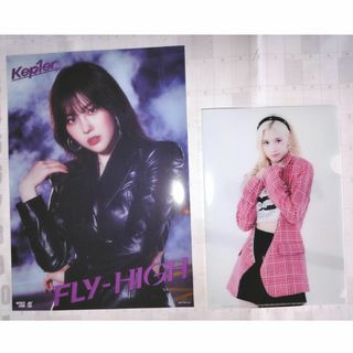 Kepler　FLY-HIGH　クリアポスター　チェヒョン　+バヒエ　2つセット(その他)