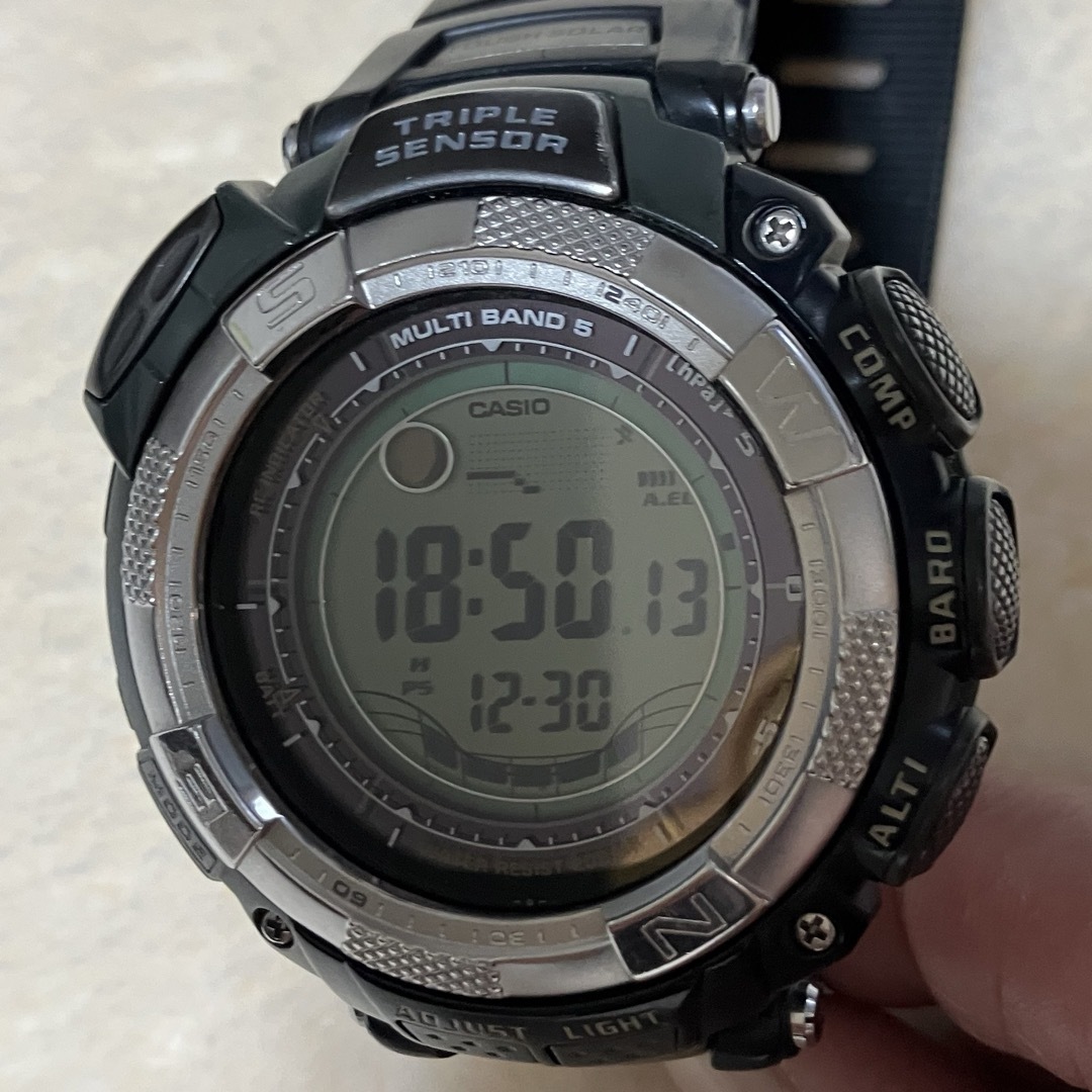 CASIO(カシオ)のpro trek 腕時計　カシオ メンズの時計(腕時計(デジタル))の商品写真