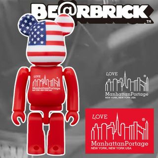 マンハッタンポーテージ(Manhattan Portage)の【新品未開封】マンハッタンポーテージ40周年記念 BE@RBRICKベアブリック(その他)