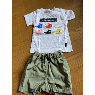 コンバース(CONVERSE)のconverse コンバースTシャツ&ショートパンツセット(Tシャツ/カットソー)