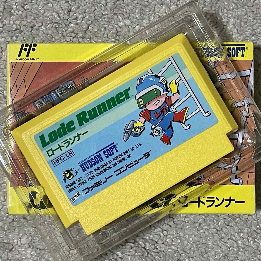 1991年ハドソン20周年を記念した再販版大箱 良品〜美品 完品 ロードランナー