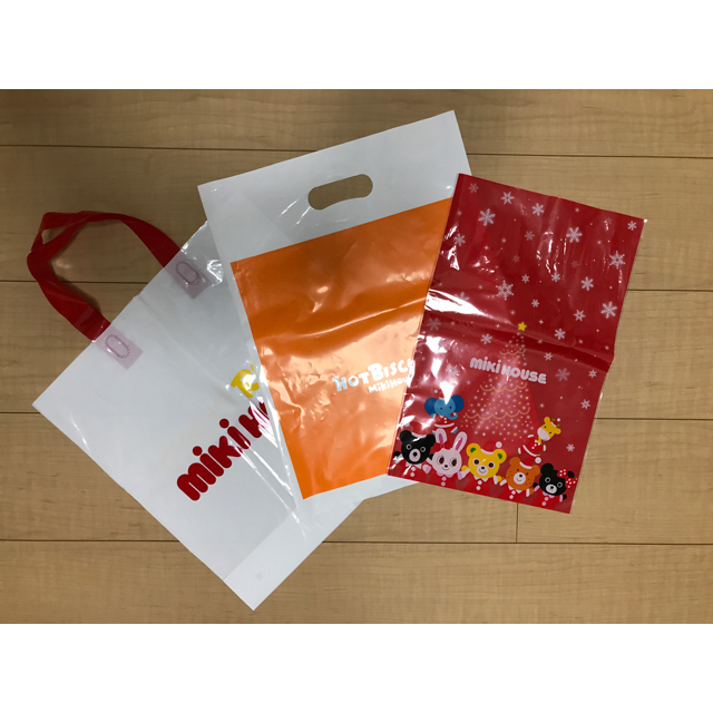 mikihouse(ミキハウス)の【専用です】ショップ袋☆いろいろまとめ売り☆ レディースのバッグ(ショップ袋)の商品写真