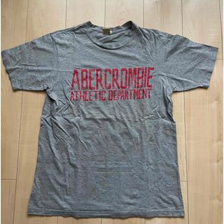 アバクロンビーアンドフィッチ(Abercrombie&Fitch)のアバクロ　プリントTシャツ　グレー　Abercrombie & Fitch(Tシャツ/カットソー(半袖/袖なし))