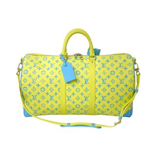 ルイヴィトン(LOUIS VUITTON)の極美品 LOUIS VUITTON ルイヴィトン M21869 キーポルバンドリエール50 モノグラムプレイグラウンド イエロー 中古 58662(ボストンバッグ)