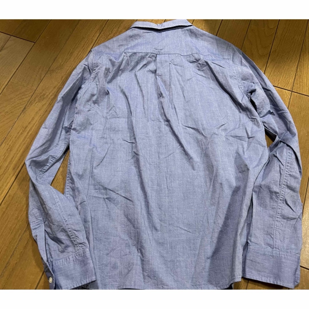 Mila Owen(ミラオーウェン)のミラオーウェン　シャツ　襟付き　ブルー レディースのトップス(シャツ/ブラウス(長袖/七分))の商品写真
