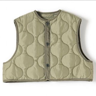 ハイク(HYKE)のHYKE QUILTED CROPPED VEST キルティングベスト(ベスト/ジレ)