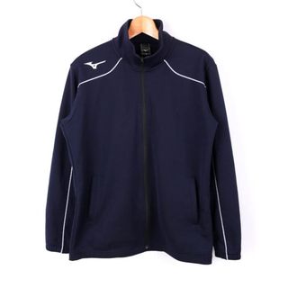 ミズノ(MIZUNO)のミズノ ジャージ上 トラックジャケット 野球 スポーツウエア アウター メンズ Mサイズ ネイビー Mizuno(ブルゾン)