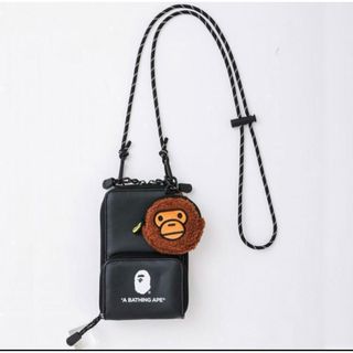 アベイシングエイプ(A BATHING APE)のアベイシングエイプ　A BATHING APE BAPE スマホショルダー(ショルダーバッグ)