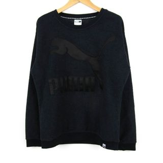 プーマ(PUMA)のプーマ トレーナー 長袖 スウェット スエット スポーツウエア トップス メンズ Lサイズ グレー PUMA(スウェット)