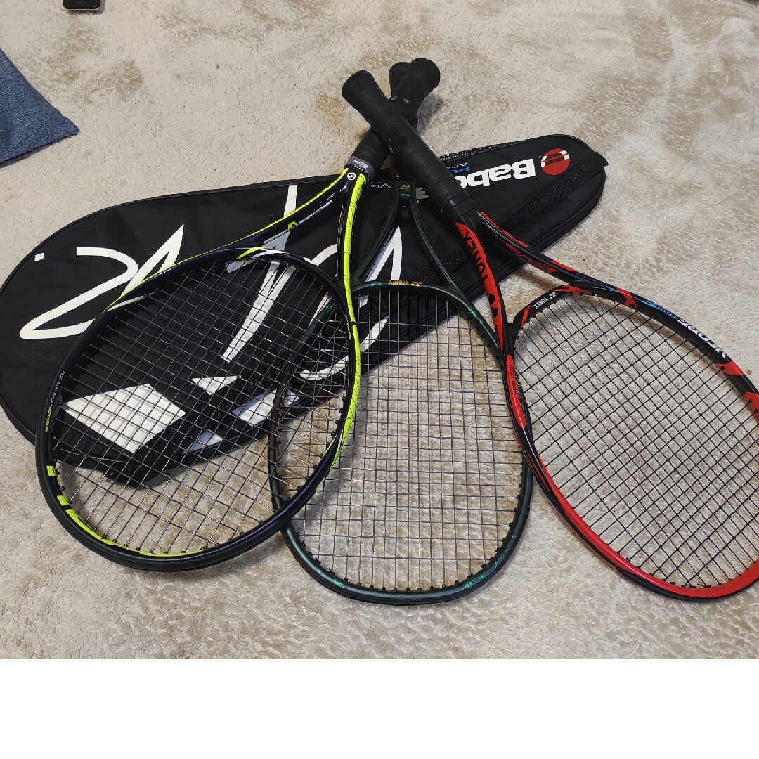 美品　三本セット　テニス　ラケット　YONEXテニス