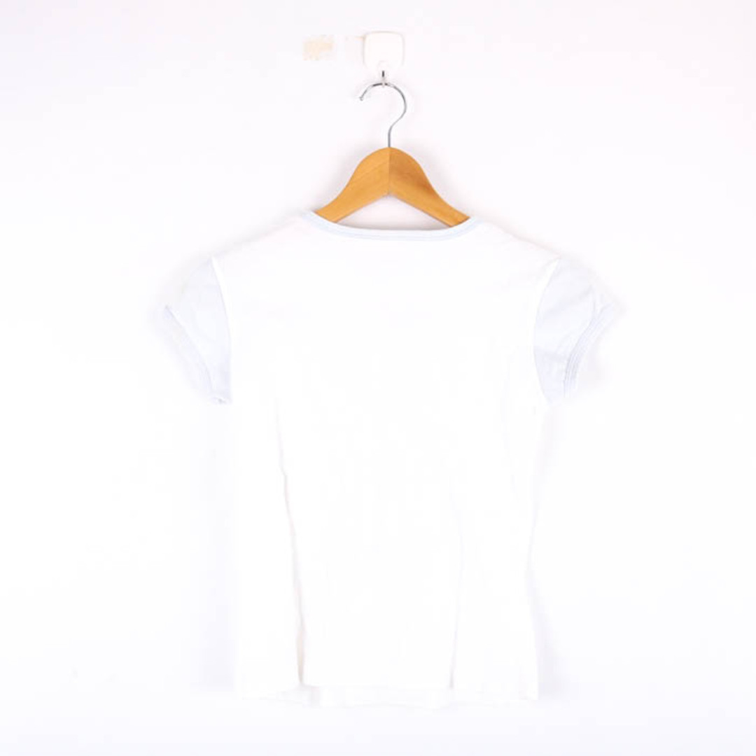 ARMANI EXCHANGE(アルマーニエクスチェンジ)のアルマーニエクスチェンジ Tシャツ 半袖 ロゴプリント コットン100％ トップス レディース Sサイズ ホワイト ARMANI EXCHANGE レディースのトップス(Tシャツ(半袖/袖なし))の商品写真