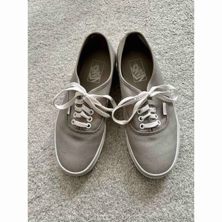 ヴァンズ(VANS)のVANS ヴァンズ　スニーカー　オーセンティック グレー　24.5(スニーカー)