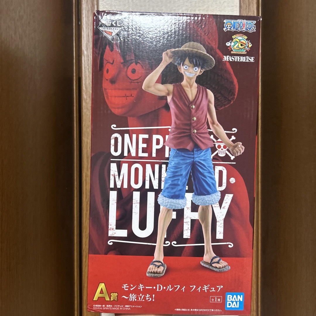 ONE PIECE(ワンピース)の一番くじ ワンピース A賞 モンキー・D・ルフィ フィギュア ～旅立ち エンタメ/ホビーのフィギュア(アニメ/ゲーム)の商品写真