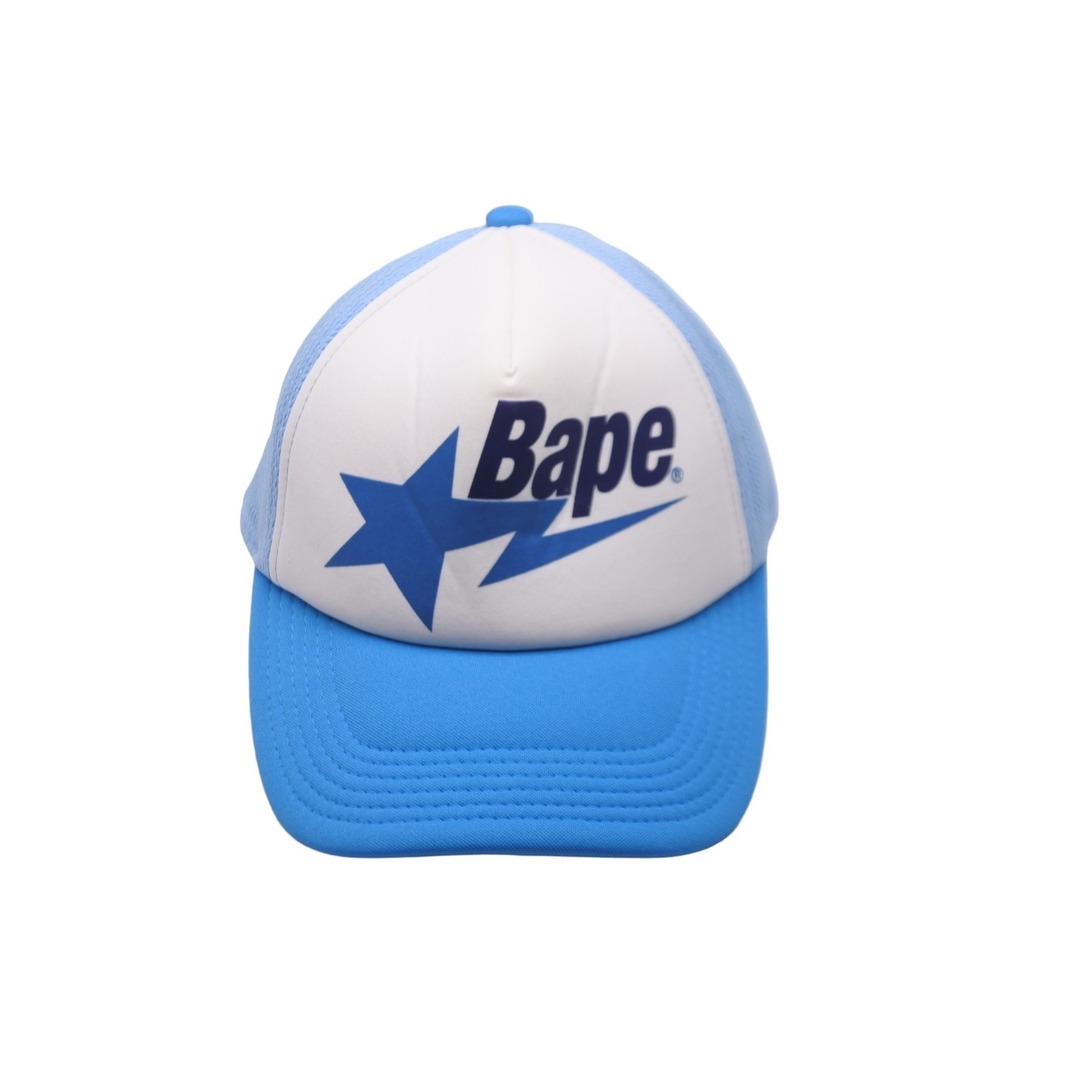 bapesta trucker cap BAPE エイプ メッシュキャップ