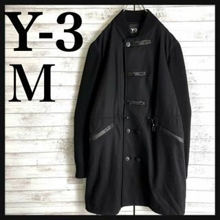 ワイスリー(Y-3)の8680【希少デザイン】Y-3☆定番カラー コートジャケット　入手困難　人気(ステンカラーコート)