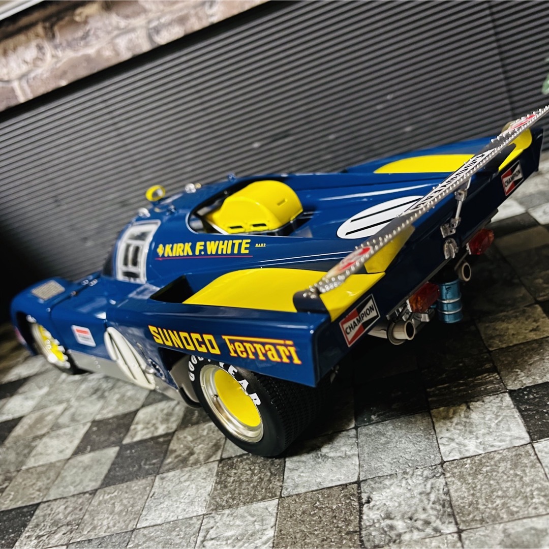 Ferrari(フェラーリ)の1/18 ACME/GMP ペンスキー フェラーリ 512M SUNOCO エンタメ/ホビーのおもちゃ/ぬいぐるみ(ミニカー)の商品写真